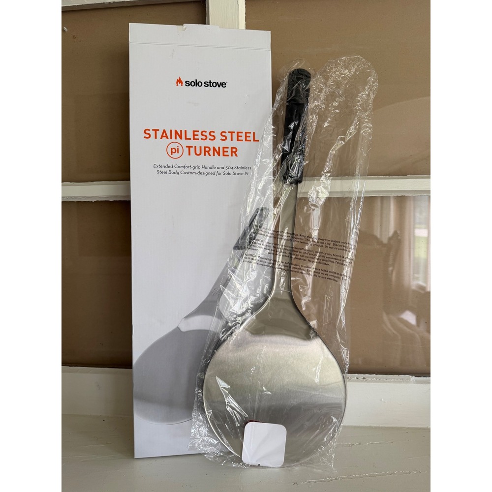 Solo Stove Pi Stainless Steel Pizza Peel Extended Handle New
